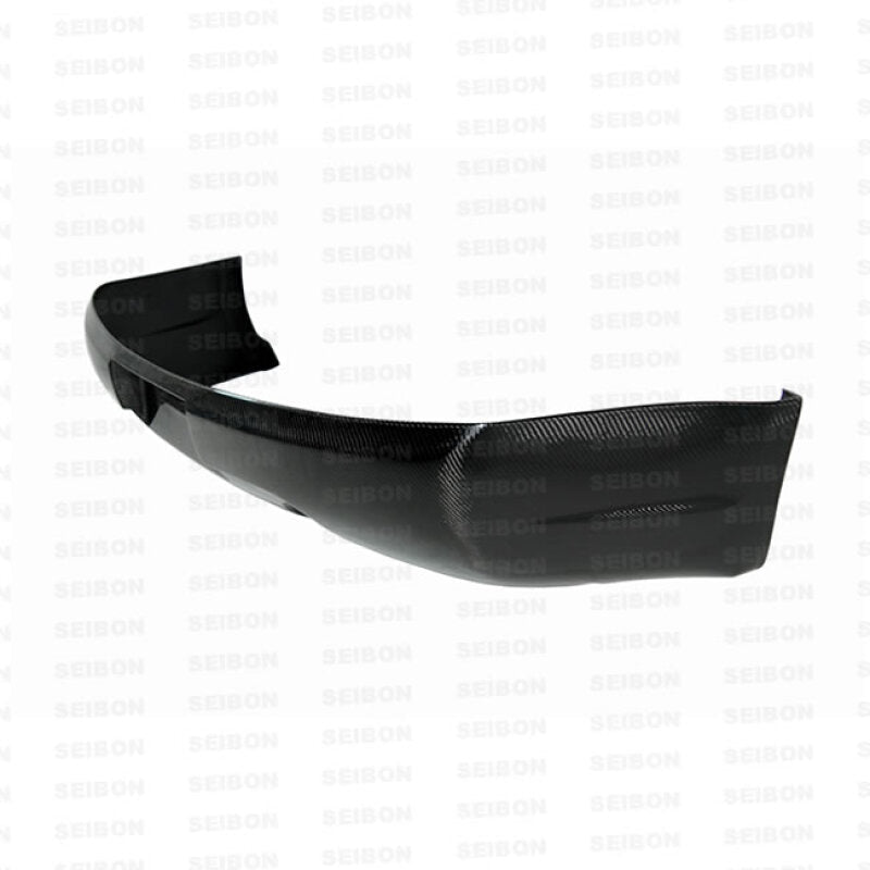 Seibon TS - Style Carbon Fiber Rear Lip for 2003 - 2005 Infiniti G35 Coupe - JDMuscleSPK793755