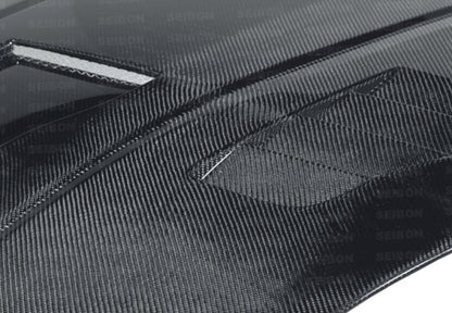 Seibon VT - Style Carbon Fiber Hood for 2007 - 2008 Nissan 350Z - JDMuscleSPK6190
