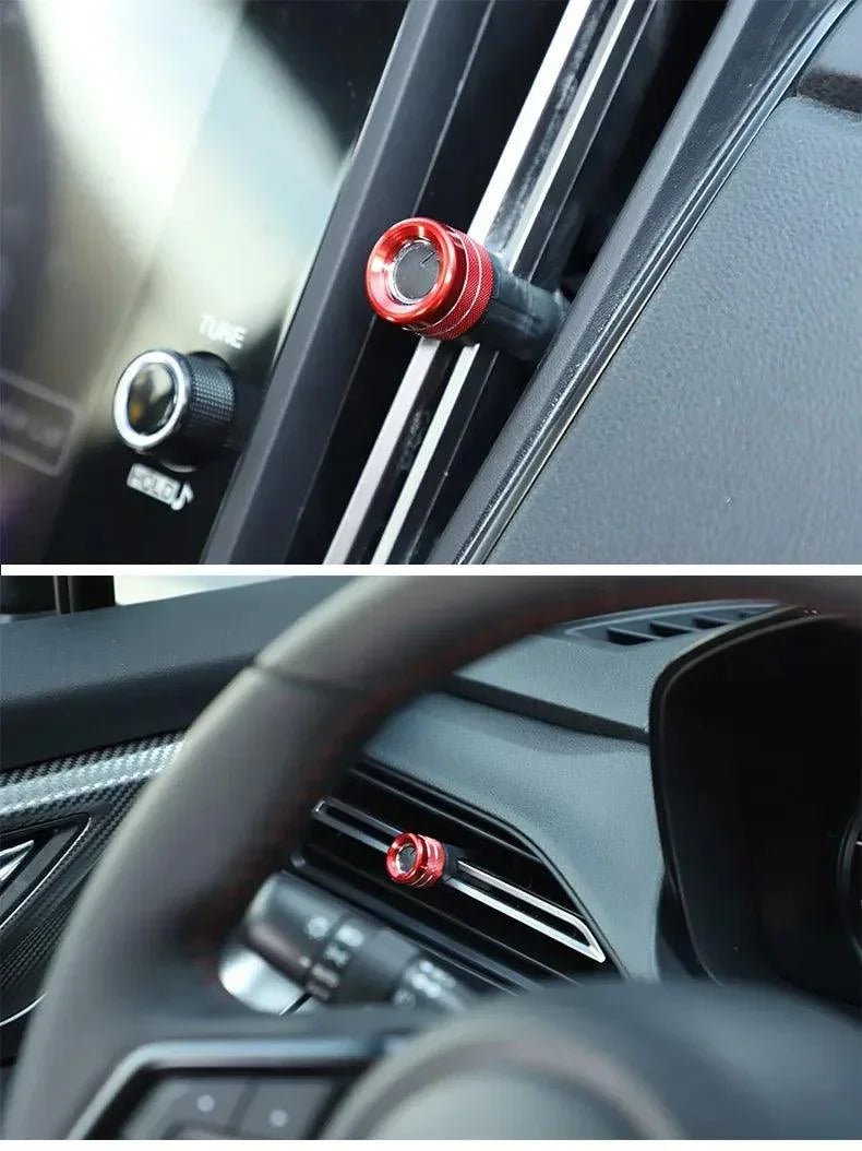 SFB CNC Central and Outer AC Knobs for 2022+ WRX - JDMuscleInterior - Trim and Knobs200000182:29redRed