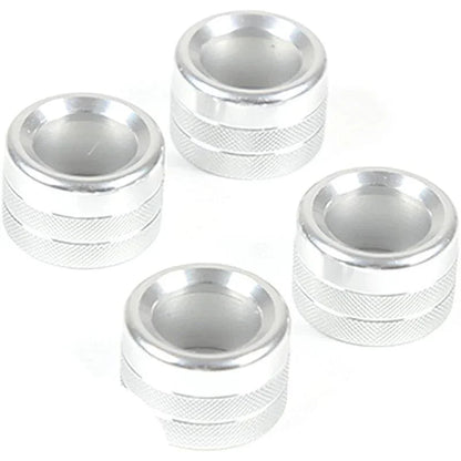 SFB CNC Central and Outer AC Knobs for 2022+ WRX - JDMuscleInterior - Trim and Knobs200000182:193silverSilver