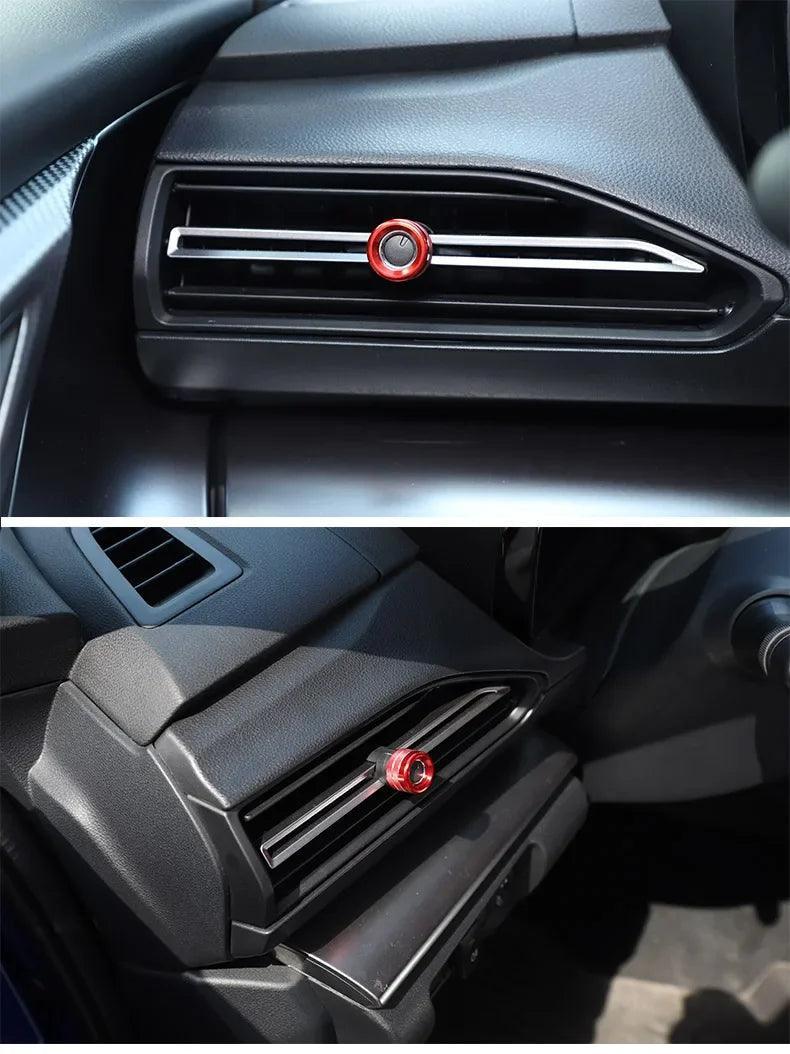 SFB CNC Central and Outer AC Knobs for 2022+ WRX - JDMuscleInterior - Trim and Knobs200000182:29redRed