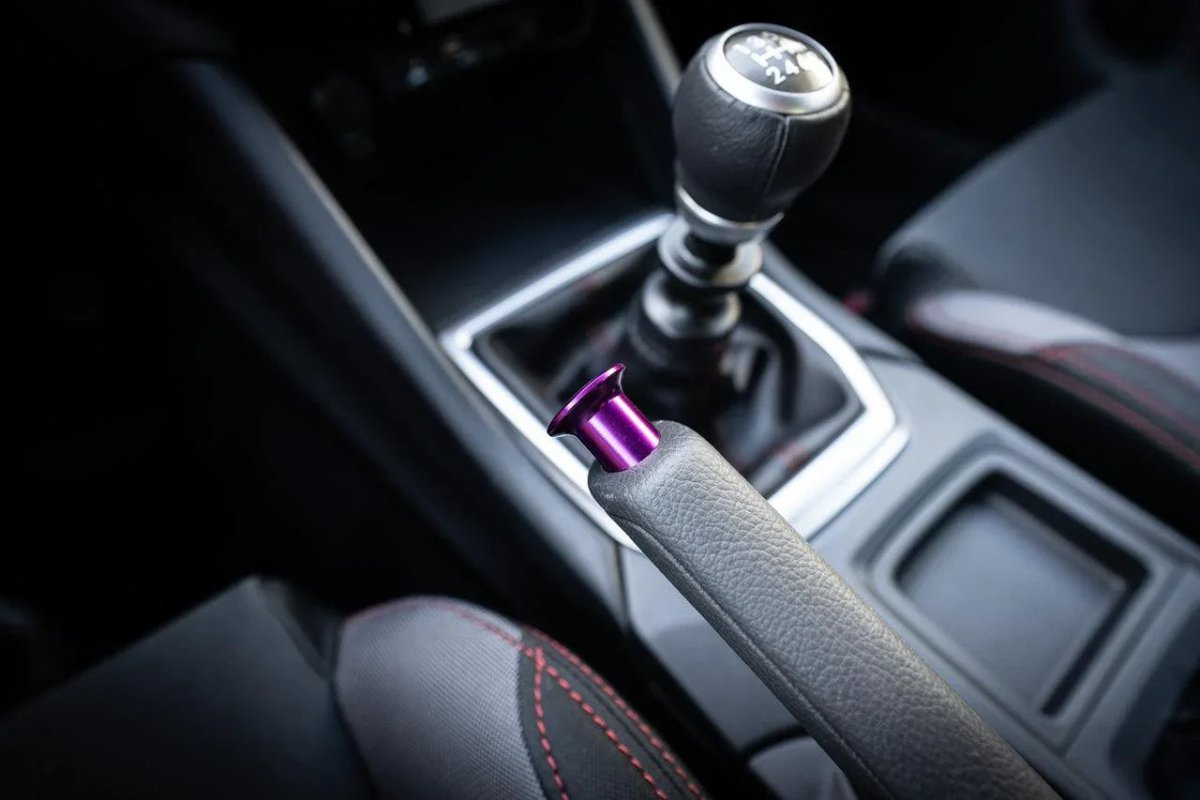 SFB CNC Ebrake Knob fits 13+ WRX / BRZ / GR86 - JDMuscleInterior - VinylsfbCNCEBRAKE.PRPurple