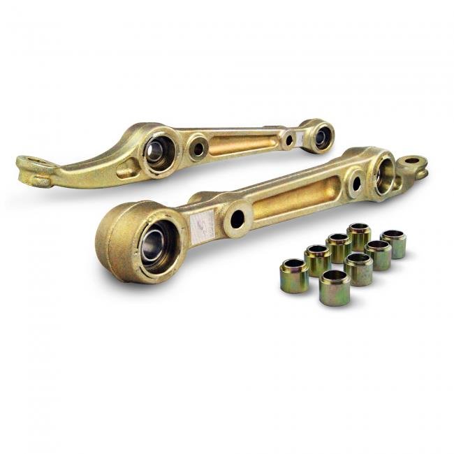 Skunk2 Racing [92-95 Civic] [94-01 Integra] Front Lower Control Arms with Spherical Bearings - Gold Anodized - JDMuscleControl Armsskk542-05-M540