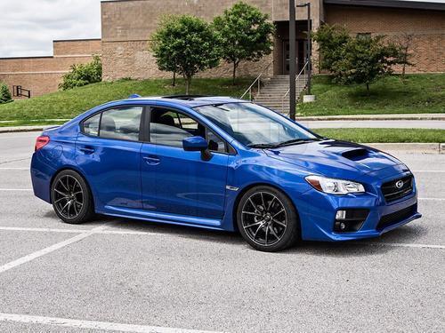 Smoked Headlight Sidemarker Overlays fits 2015 - 2021 WRX / STI - JDMuscleHeadlights15WRXSMDSDark Smoke