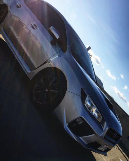 Smoked Headlight Sidemarker Overlays fits 2015 - 2021 WRX / STI - JDMuscleHeadlights15WRXSMDSDark Smoke