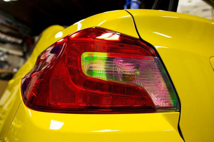 StickerFab [15-21 WRX/STI] Smoked Tail Light Overlays - Dark, Light, Red, or Yellow