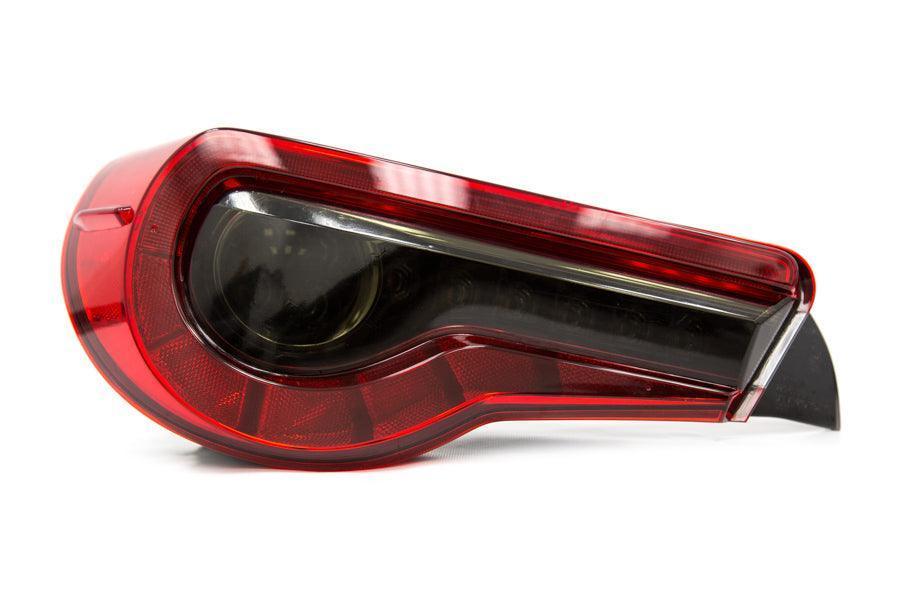 Smoked Tail Light Overlays (Dark, Light, Red, or Yellow) - 2017 - 2021 Toyota 86 / Subaru BRZ - JDMuscleTaillightsSF-1786TL-DSDark Smoke