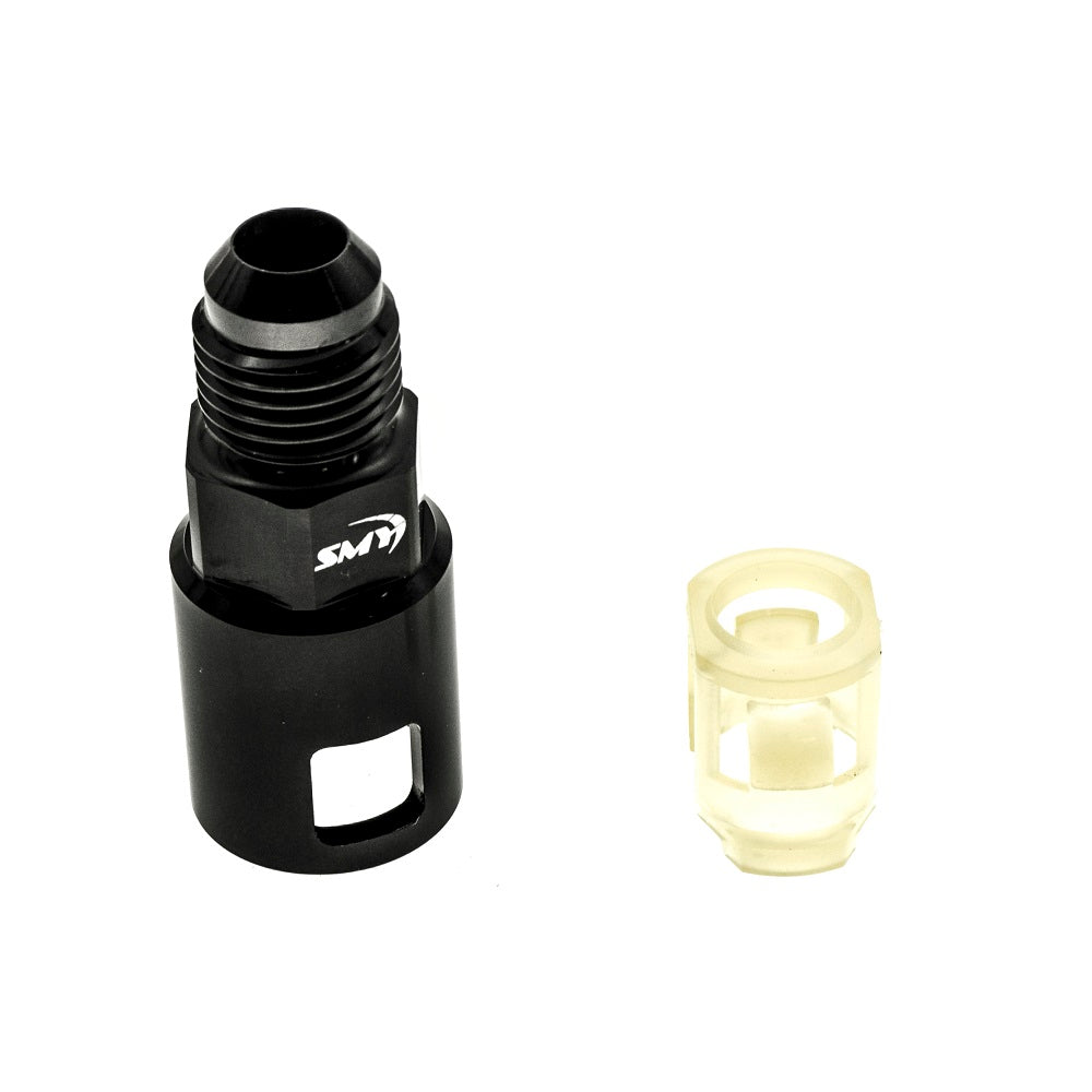 SMY Performance [Universal] Quick Disconnect EFI Adapter Fitting 6an to 3/8in - Lifetime Warranty