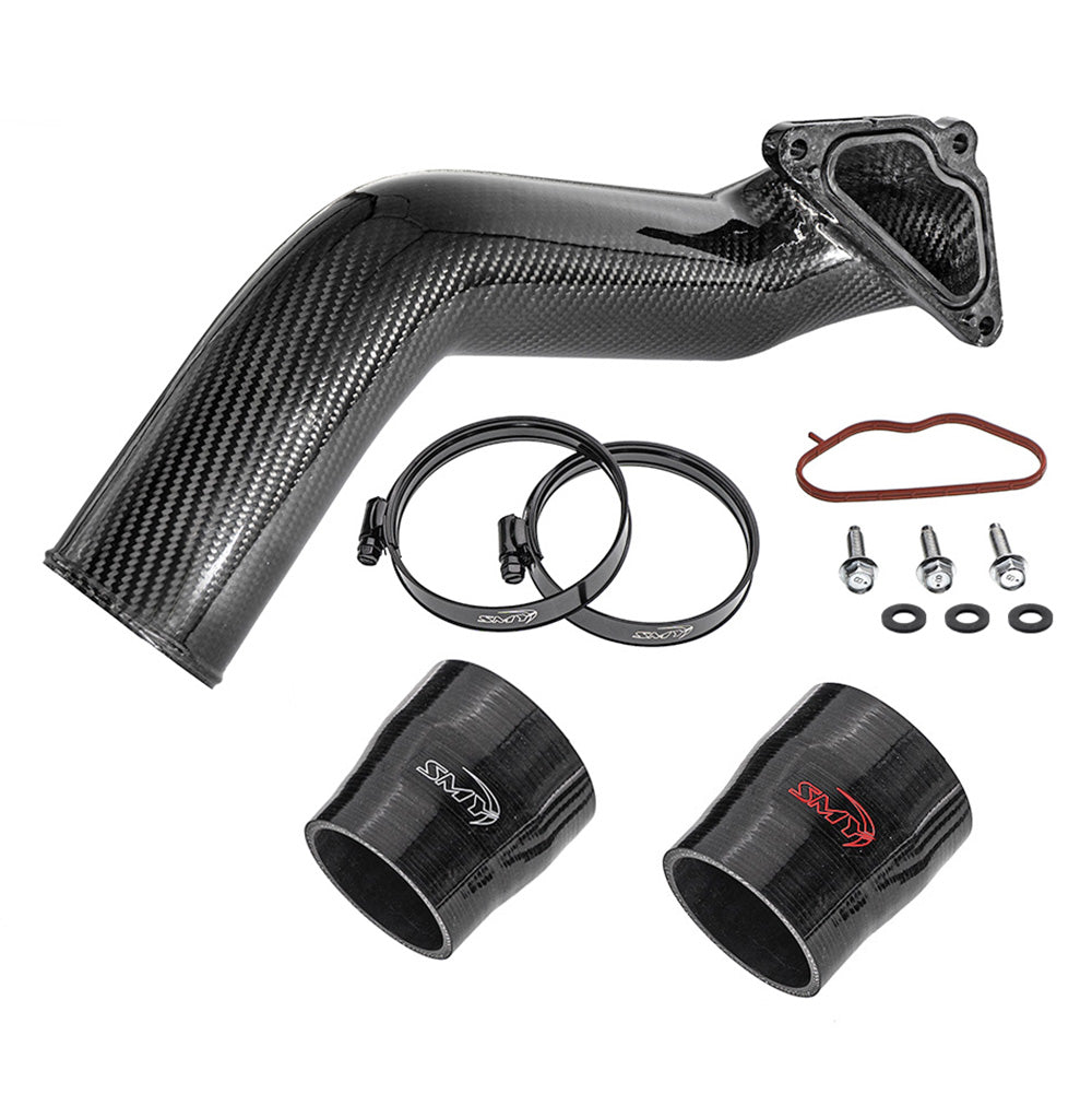 SMY Performance [22-26 WRX, 20-25 Legacy, 20-26 Outback, 19-26 Ascent] BBC Carbon Fiber Top Mount Intercooler Pipe
