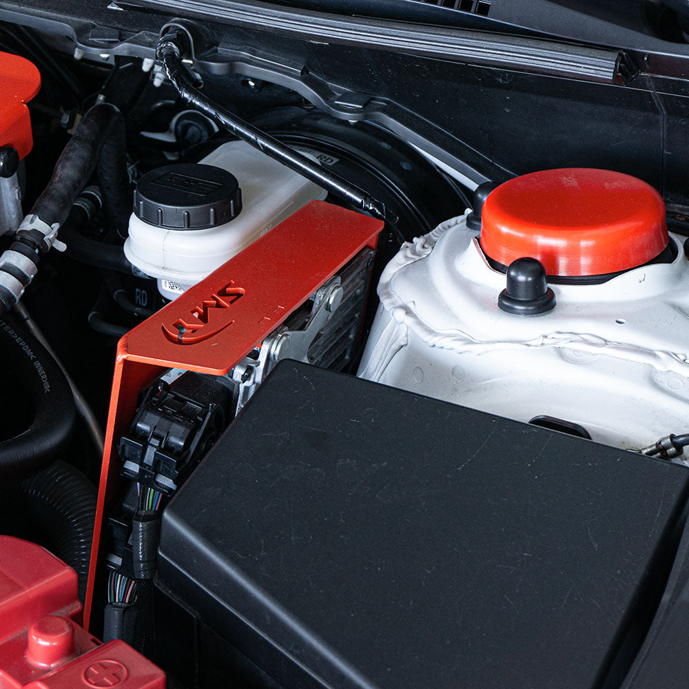 SMY Performance [22-26 WRX, 19-24 Forester, 20-25 Legacy, 18-26 Impreza] Polyurethane Strut Tower Covers Red