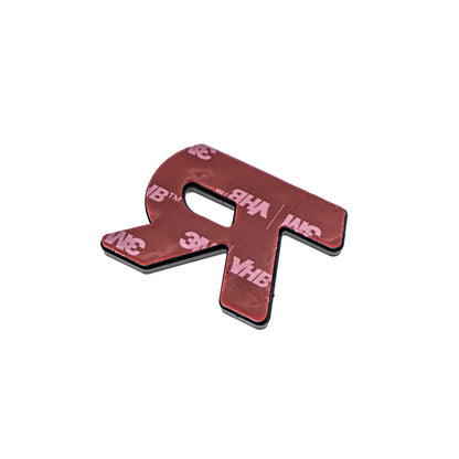 SMY Performance [22-26 WRX] TR "Tuner Ready" Trunk Badge - Black / Red