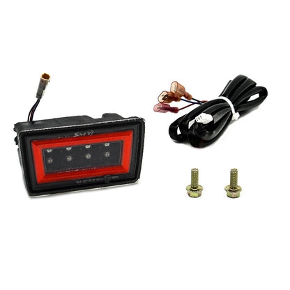 SMY Performance [11-14 WRX/STI] F1 V3 Hyper-Flash Rear Brake Light RBL Clear w/ DRL Red Light Bar