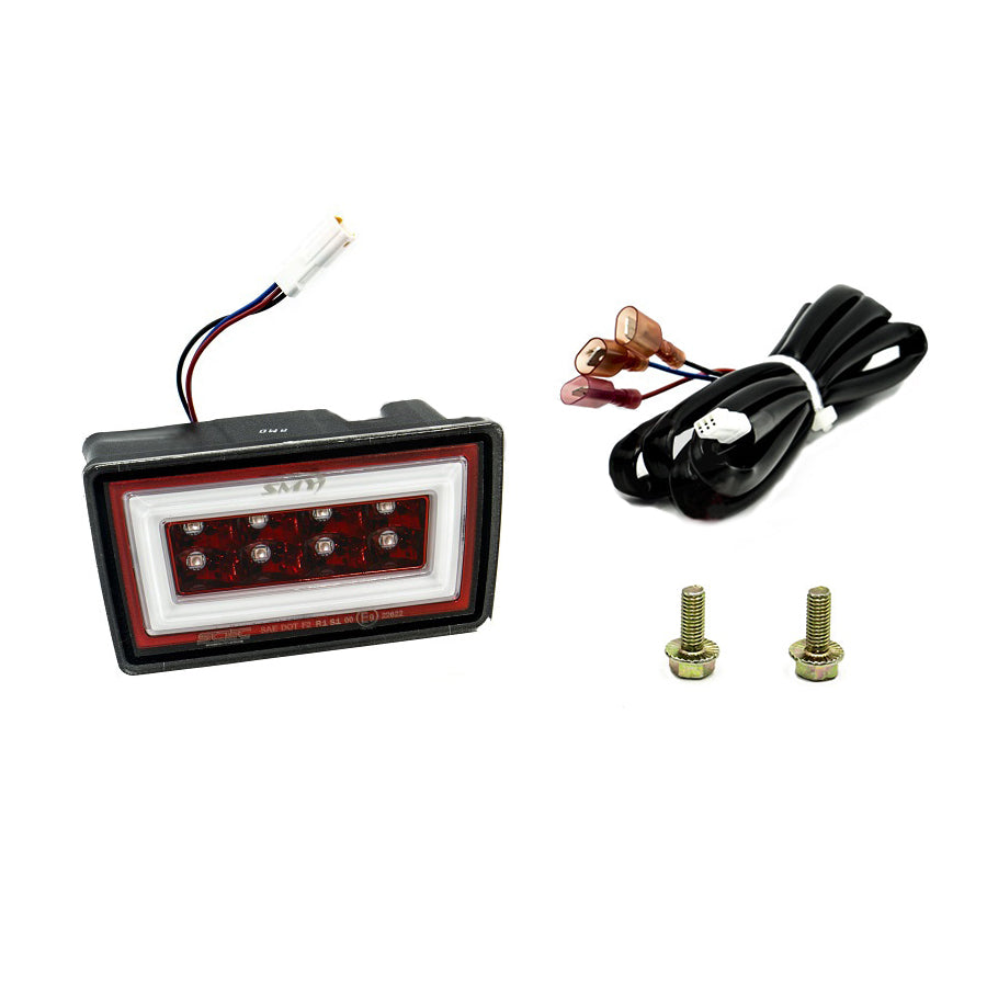 SMY Performance [11-14 WRX/STI] F1 V3 Hyper-Flash Rear Brake Light RBL Red w/ DRL White Light Bar