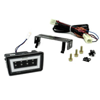 SMY Performance [15-21 WRX/STI] F1 V3 Hyper-Flash Rear Brake Light RBL Smoked w/ DRL White Light Bar