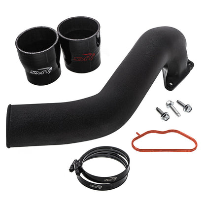 SMY Performance [22-26 WRX, 20-25 Legacy, 20-26 Outback, 19-26 Ascent] GODZILLA Cast Aluminum Top Mount Intercooler Pipe Black