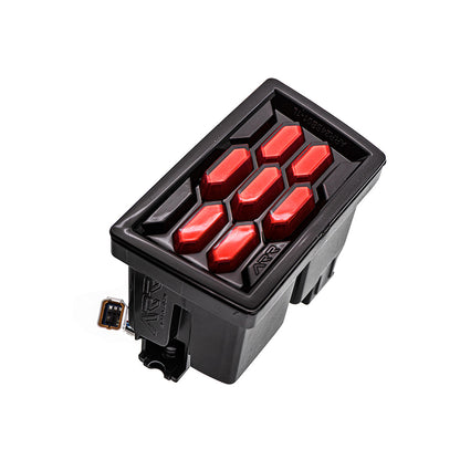 SMY Performance [15-21 WRX/STI] Honeycomb Rear 4th Brake Light Red