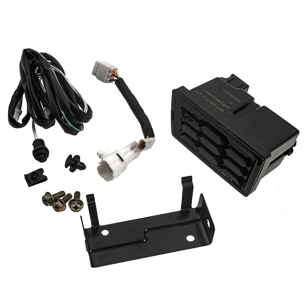 SMY Performance [22-26 WRX] Honeycomb Rear 4th Brake Light w/ Reverse Lights - Smoked