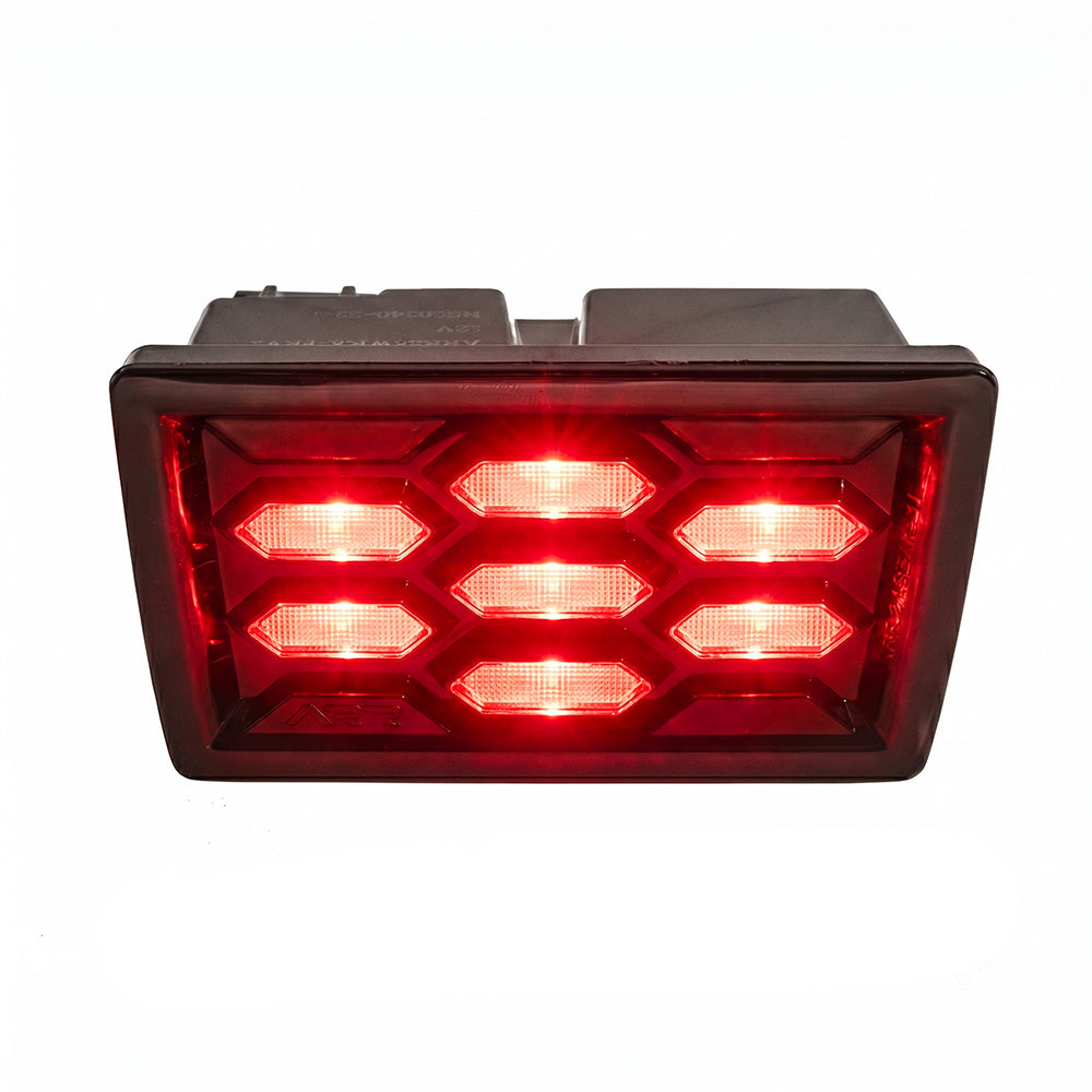 SMY Performance [22-26 WRX] Honeycomb Rear 4th Brake Light w/ Reverse Lights - Smoked