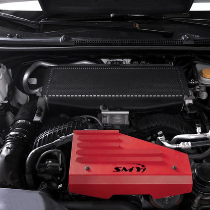 SMY Performance [22-26 WRX, 20-26 Legacy, 20-26 Outback, 19-26 Ascent] Intercooler Protection Cover Wrinkle Black SLIM