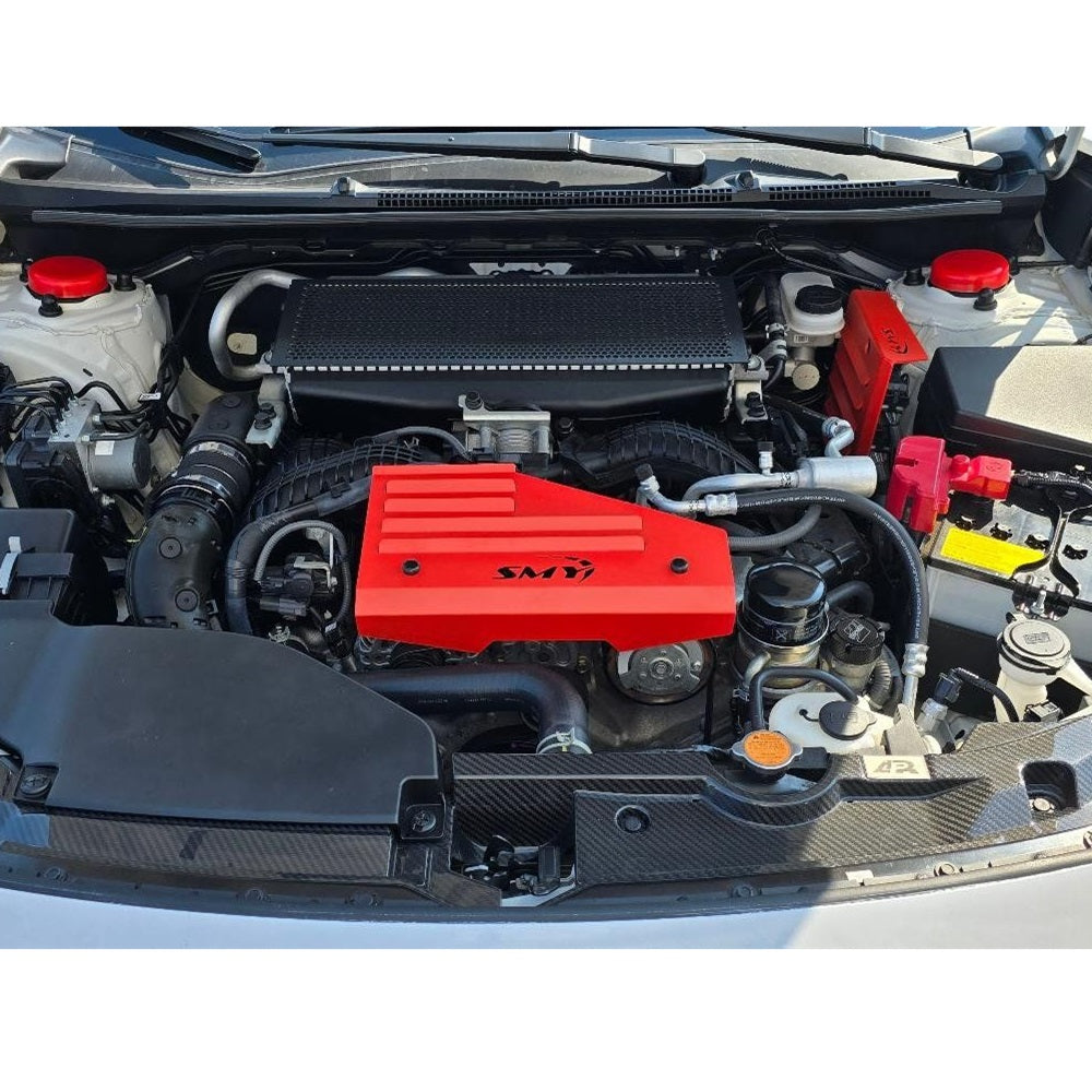 SMY Performance [22-26 WRX, 20-26 Legacy, 20-26 Outback, 19-26 Ascent] Intercooler Protection Cover Wrinkle Black SLIM