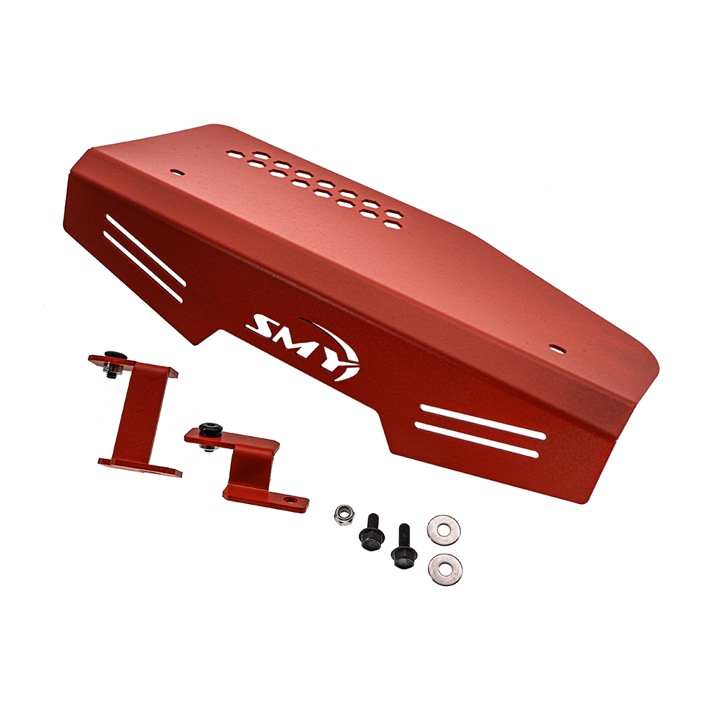 SMY Performance [22-26 WRX] V2 Pulley / Alternator Cover - Wrinkle Red