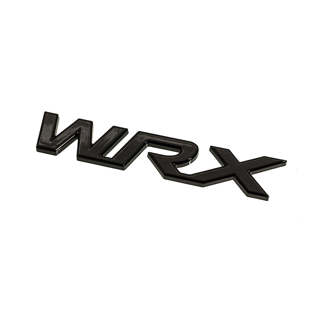 SMY Performance [Universal] Retro WRX Trunk Badge Gloss Black