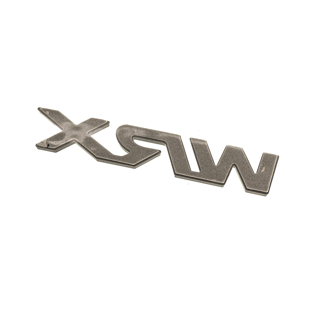 SMY Performance [Universal] Retro WRX Trunk Badge Gloss Black