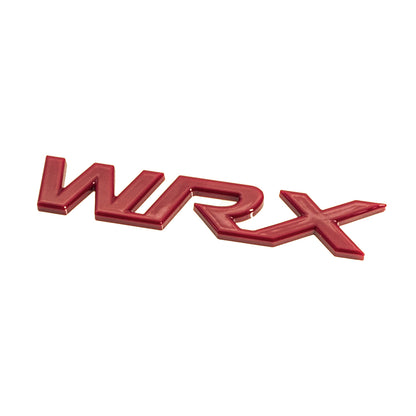 SMY Performance [Universal] Retro WRX Trunk Badge Gloss Red