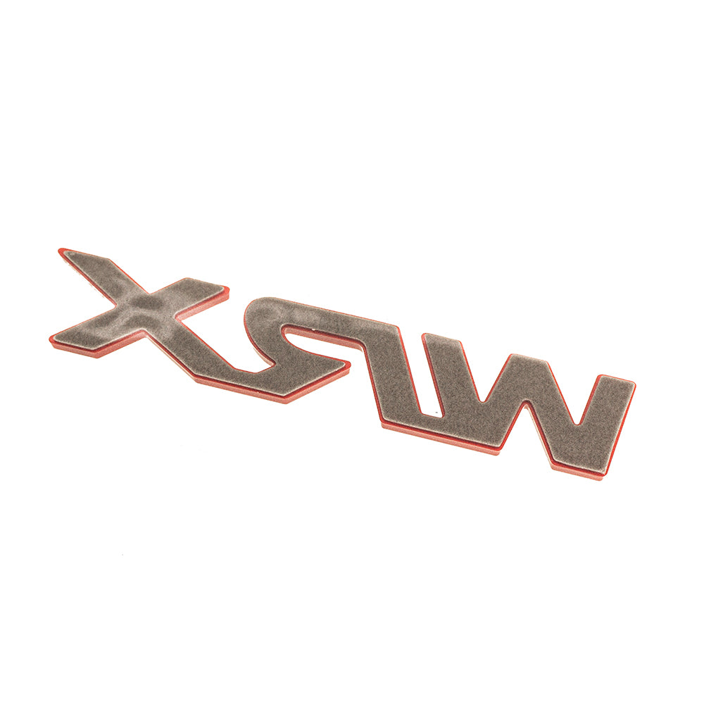 SMY Performance [Universal] Retro WRX Trunk Badge Gloss Red