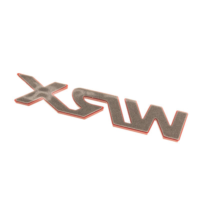 SMY Performance [Universal] Retro WRX Trunk Badge Gloss Red