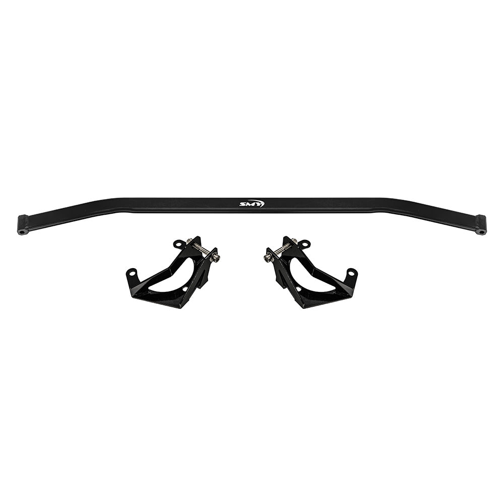 SMY Performance [22-26 WRX] Tallboy Front Strut Tower Brace Wrinkle Black
