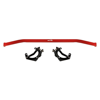 SMY Performance [22-26 WRX] Tallboy Front Strut Tower Brace Wrinkle Red