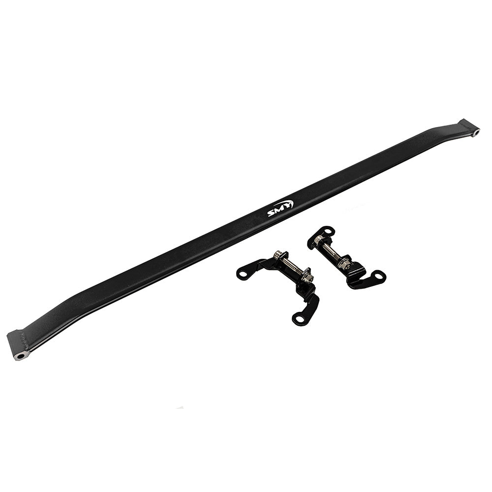 SMY Performance [22-26 WRX] Dual-Form Rear Strut Tower Bar Wrinkle Red