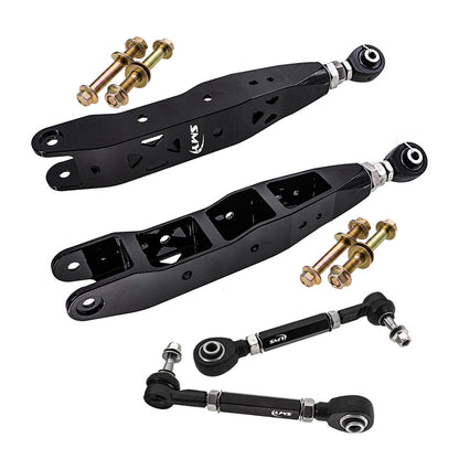 SMY Performance [08-21 WRX/STI, 13-25 BRZ, 22-25 GR86, 17-20 86] Stealth Pillow Ball CNC Aluminum Adjustable Rear Control Arm / Toe Kit