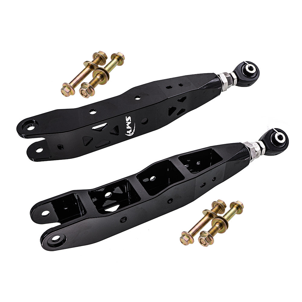 SMY Performance [22-26 WRX, 19-25 Forester, 17-26 Impreza, 16-26 Crosstrek] Stealth Pillow Ball CNC Aluminum Adjustable Rear Control Arm / Toe Kit