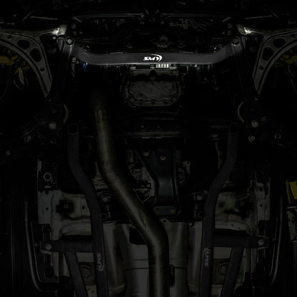 SMY Performance [15-21 STI, 05-09 Legacy GT, 05-09 Outback XT] Front Lower Arm Power Brace Bar Gloss Black