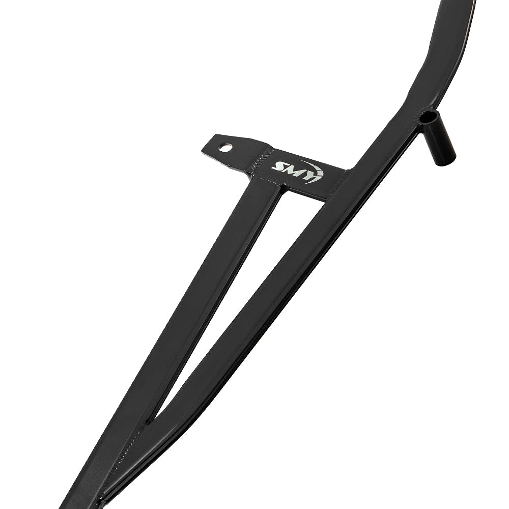 SMY Performance [08-21 WRX/STI, 13-17 Crosstrek] Stealth Center Floor Power Brace Kit Wrinkle Black