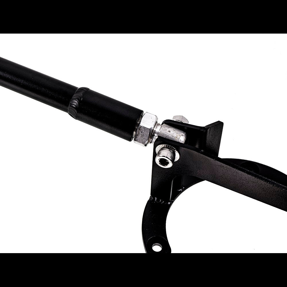 SMY Performance [15-21 WRX/STI] Tallboy Front Strut Tower Brace Wrinkle Black