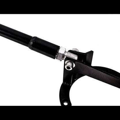 SMY Performance [15-21 WRX/STI] Tallboy Front Strut Tower Brace Wrinkle Black