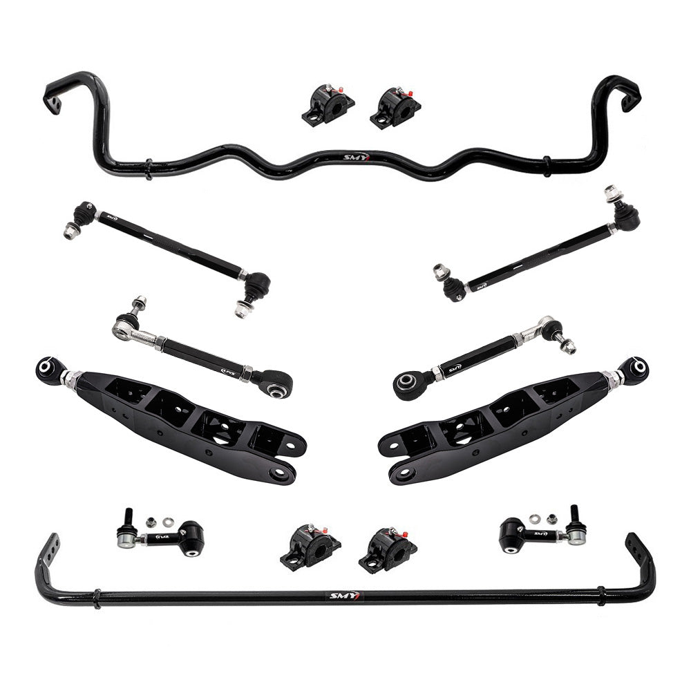 SMY Performance [22-26 WRX] Stealth 26mm Front and 24mm Rear Sway Bar w/ Endlinks & LCA Kit OEM / Lifted