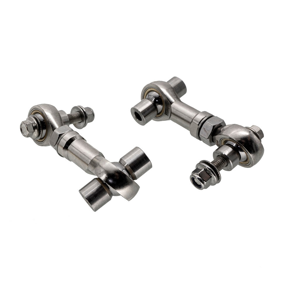SMY Performance [08-26 WRX, 08-21 STI, 13-25 BRZ, 22-26 GR86] Stealth Heavy Duty Adjustable Rear Spherical End Link Set