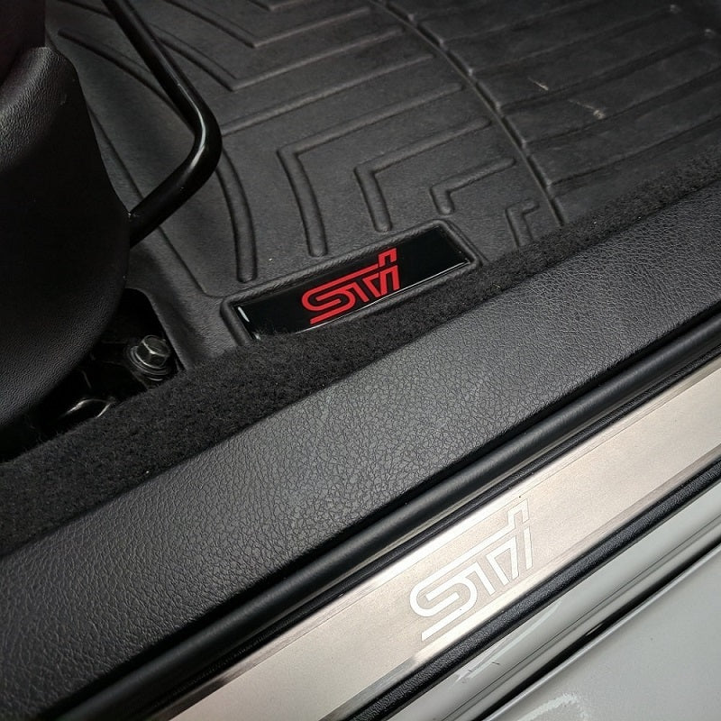 SMY Performance [Universal] Gel STI Emblems for WeatherTech Mats Pair