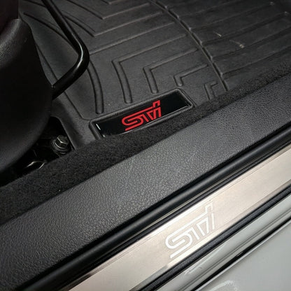 SMY Performance [Universal] Gel STI Emblems for WeatherTech Mats Pair