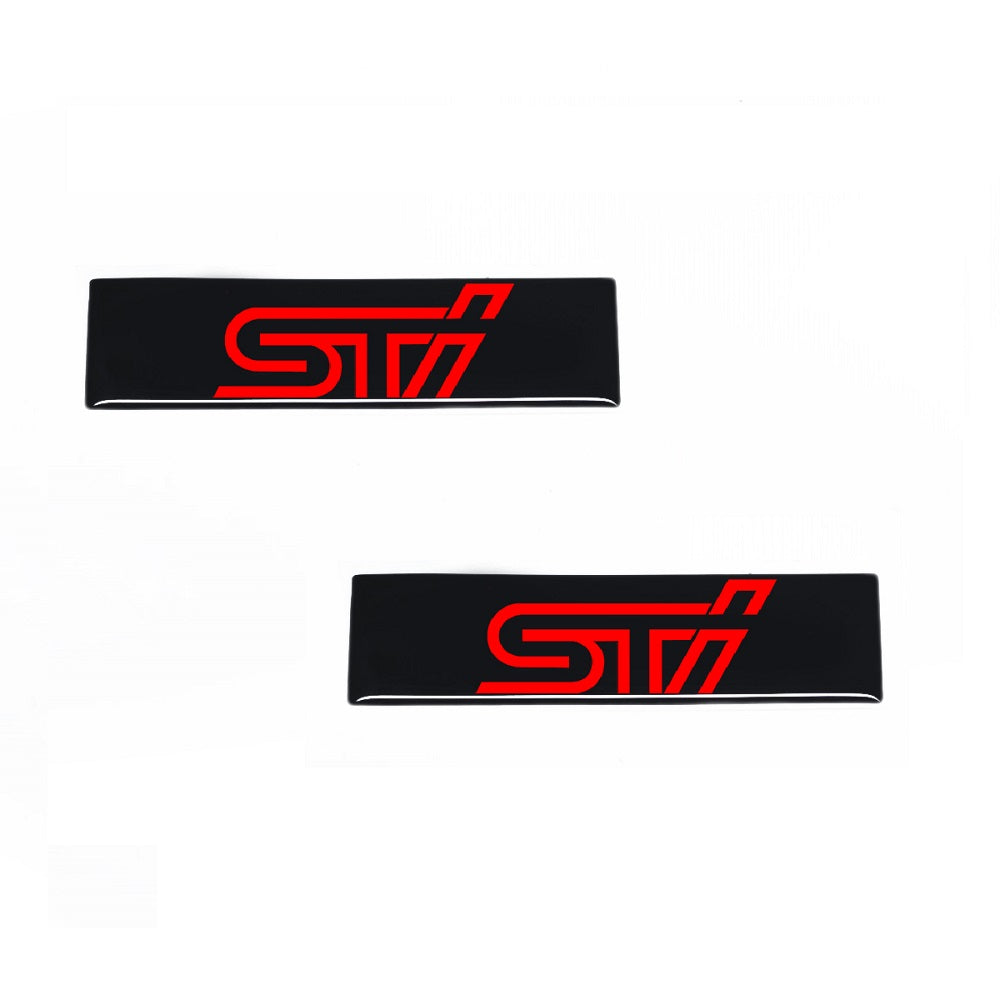 SMY Performance [Universal] Gel STI Emblems for WeatherTech Mats Pair