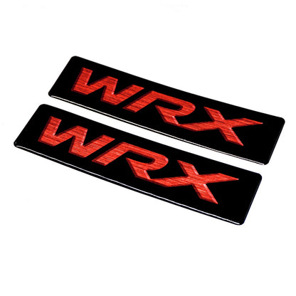 SMY Performance [Universal] Gel WRX Emblems for WeatherTech Mats Pair
