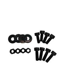 Sparco Seat Hardware Spacer Kit Bottom Mount - Black Zinc - JDMuscleSeat Accessoriesspa50001ZN