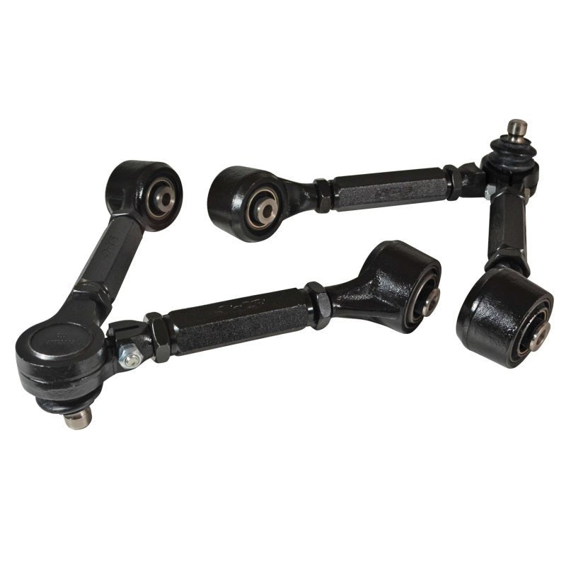 SPC Performance [09-13 G37][09-13 370Z] Adjustable Front Upper Control Arms - Black - JDMuscleControl Armsspc73005