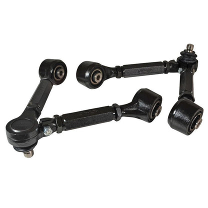 SPC Performance [09-13 G37][09-13 370Z] Adjustable Front Upper Control Arms - Black - JDMuscleControl Armsspc73005