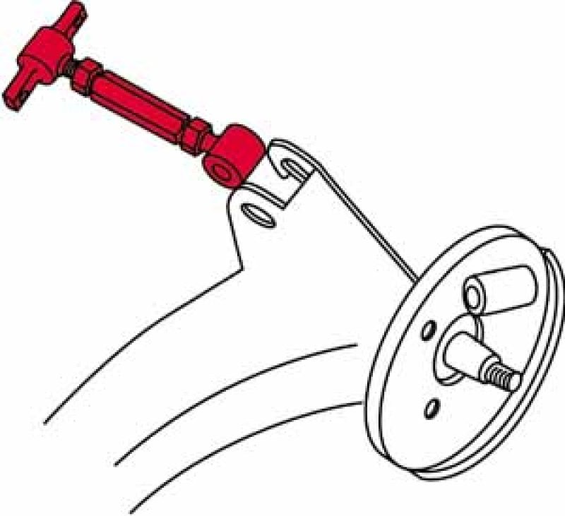 SPC Performance [88-00 Civic][90-01 Integra] Rear EZ Arm XR Adjustable Control Arm - Steel - JDMuscleControl Armsspc67030
