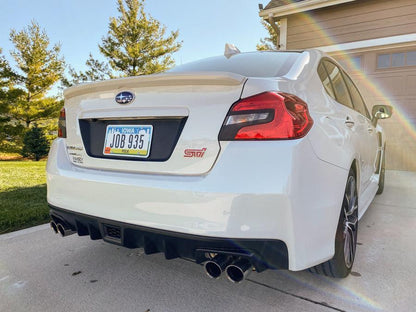 Special Edition C - Cut Tail Light Overlays - 2015 - 2021 Subaru WRX / STI - JDMuscleTaillightsSFB15WRXTLCCDSCBDark Smoke Carbon Fiber